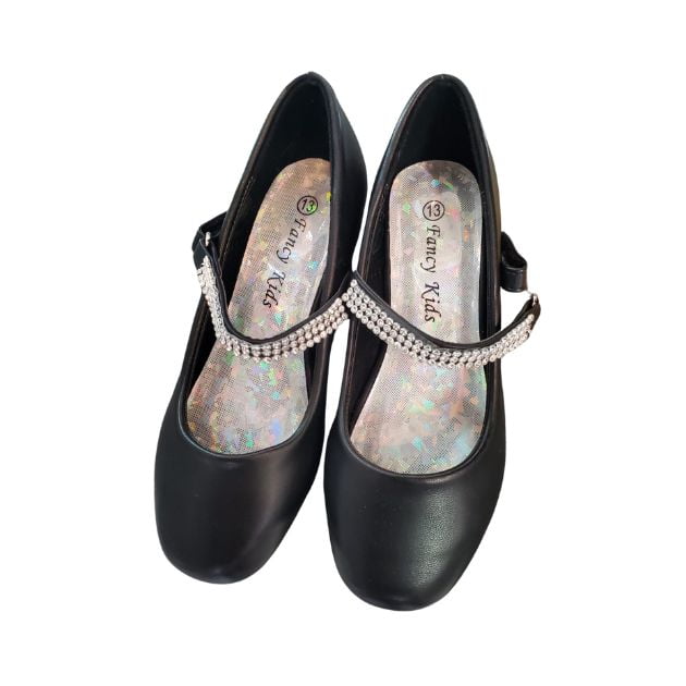 Rhinestone Mary Jane Flats for Girls