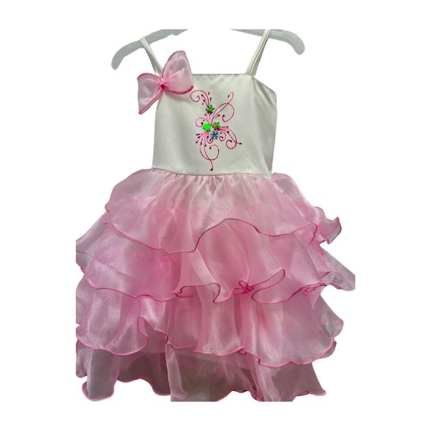 Pink Petal Princess Dress