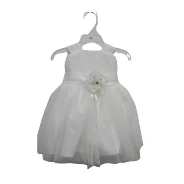 White Tulle Baby Girl Dress