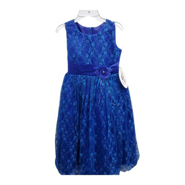 Elegant Purple Lace Dress - Image 2