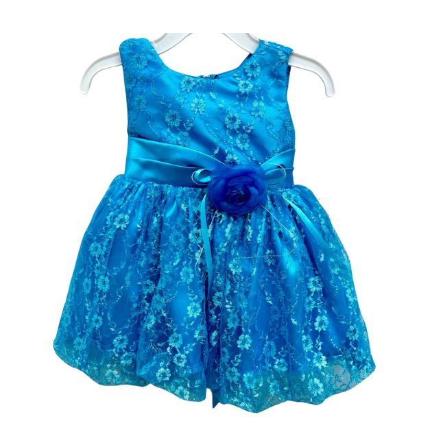 Blue Lace Tutu Dress