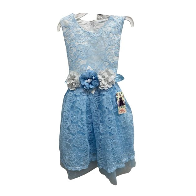 Navy Blue Lace Tutu Dress